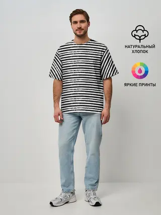 Мужская футболка оверсайз / OLD BOY