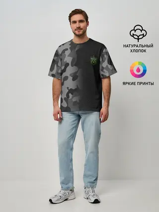 Мужская футболка оверсайз / OSKOM | DAYZ | ДЕЙЗИ