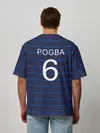 Мужская футболка оверсайз / Погба футболист Франция