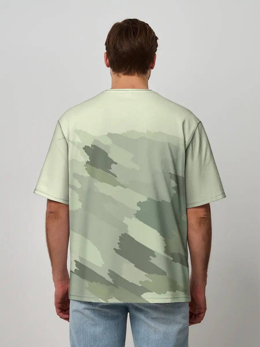 Мужская футболка оверсайз / Размышления о футболе Моуринью