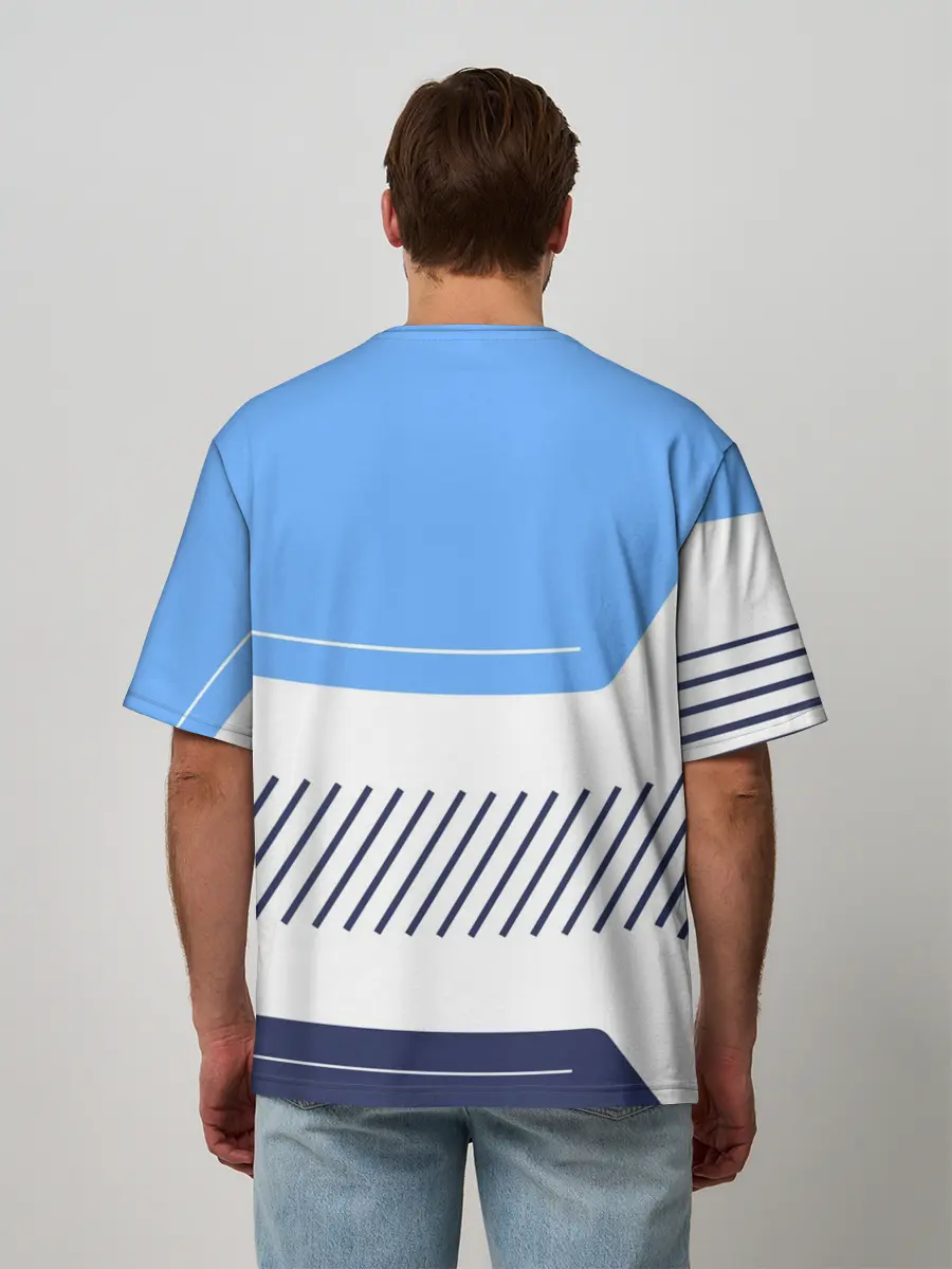 Мужская футболка оверсайз / МАНЧЕСТЕР СИТИ / МАНЧЕСТЕР