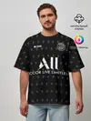 Мужская футболка оверсайз / PSG | Training Top