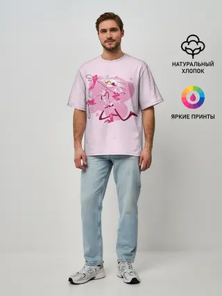 Мужская футболка оверсайз / ОТЕЛЬ ХАЗБИН