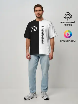 Мужская футболка оверсайз / The Weeknd