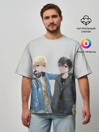 Мужская футболка оверсайз / Алисизация САО