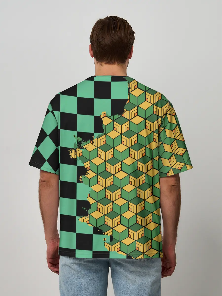 Мужская футболка оверсайз / ТАНДЖИРО И ТОМИОКА