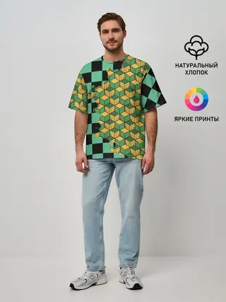 Мужская футболка оверсайз / ТАНДЖИРО И ТОМИОКА