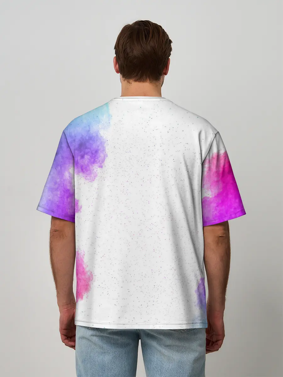 Мужская футболка оверсайз / Doki Doki | Доки Доки