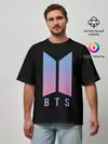Мужская футболка оверсайз / BTS LOVE YOURSELF | БТС