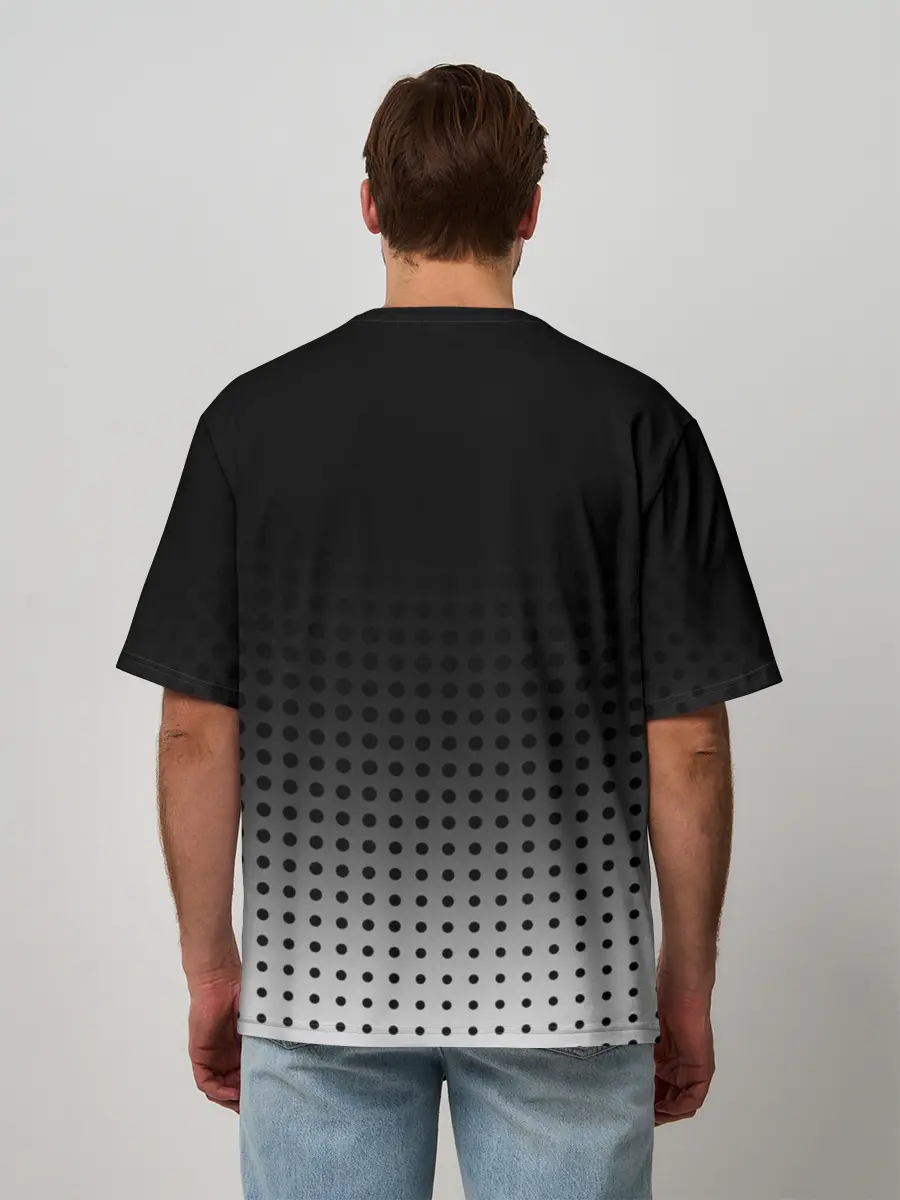 Мужская футболка оверсайз / Audi