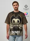Мужская футболка оверсайз / Bendy