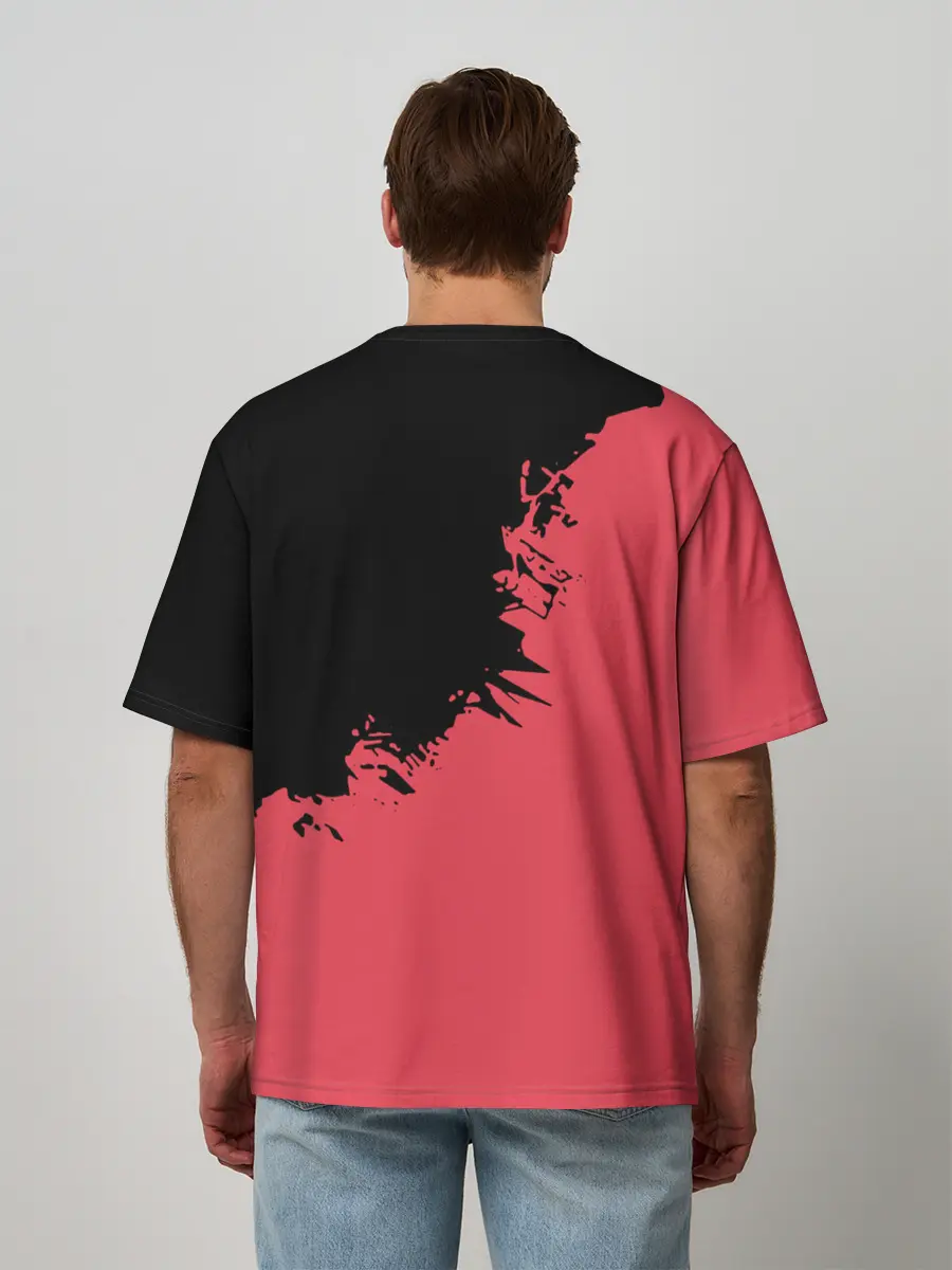 Мужская футболка оверсайз / Добро пожаловать в ад, Ирума