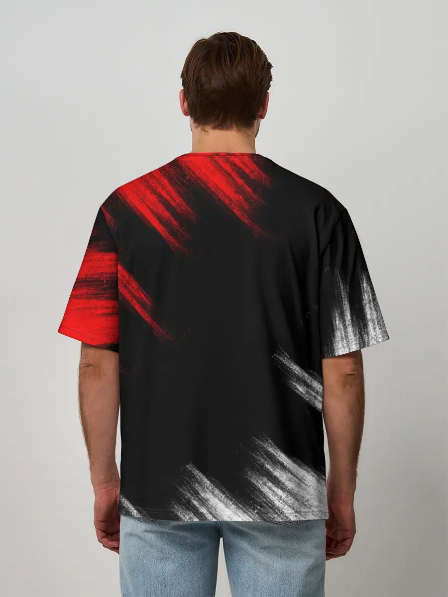 Мужская футболка оверсайз / Counter Strike