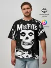 Мужская футболка оверсайз / MISFITS [4]
