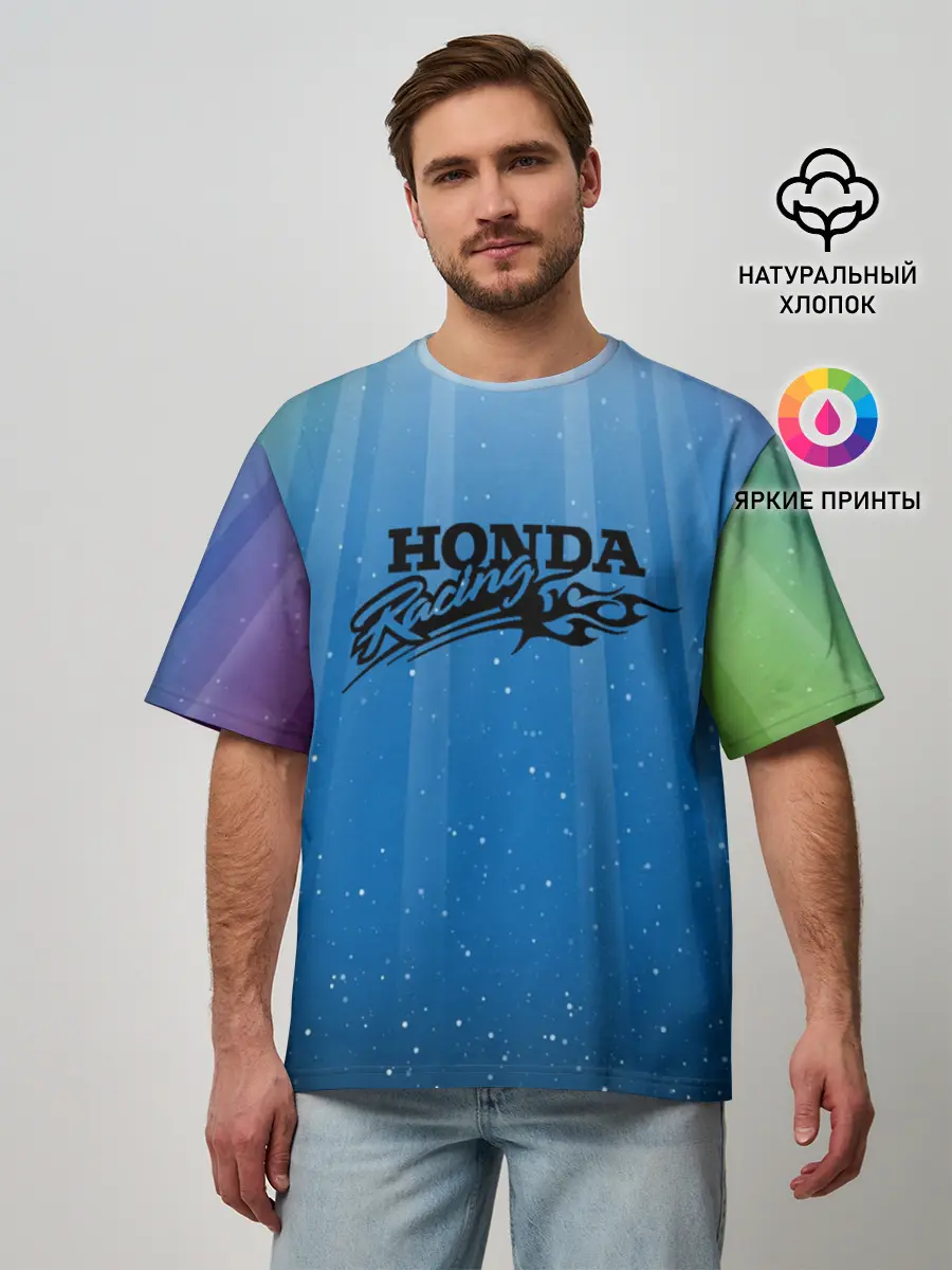 Мужская футболка оверсайз / nonda