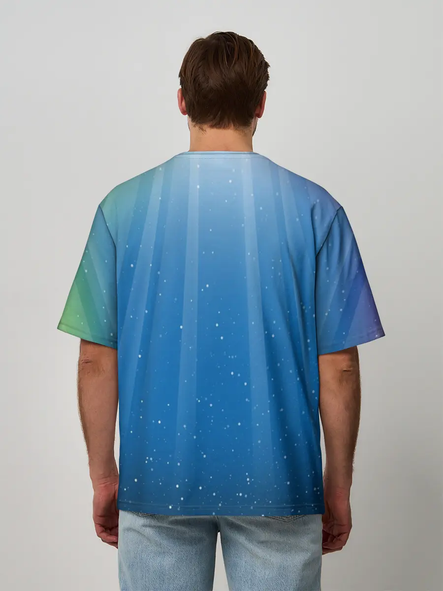 Мужская футболка оверсайз / nonda