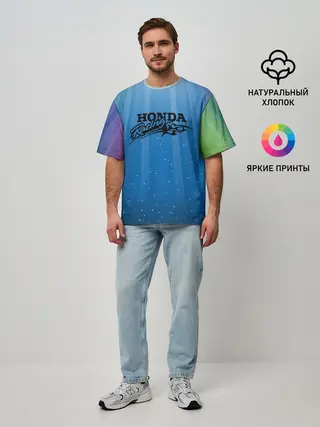 Мужская футболка оверсайз / nonda