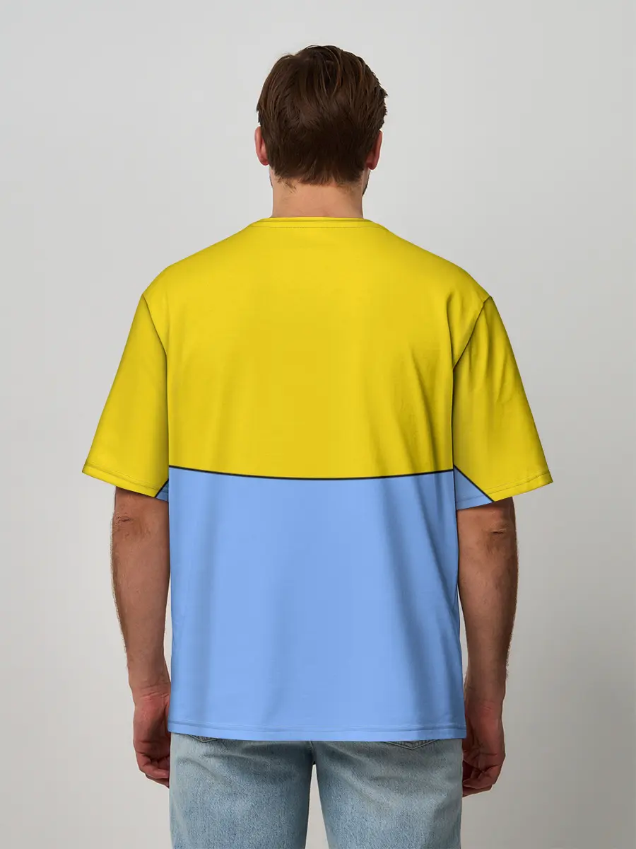 Мужская футболка оверсайз / Nirvana nevermino