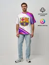 Мужская футболка оверсайз / Barcelona