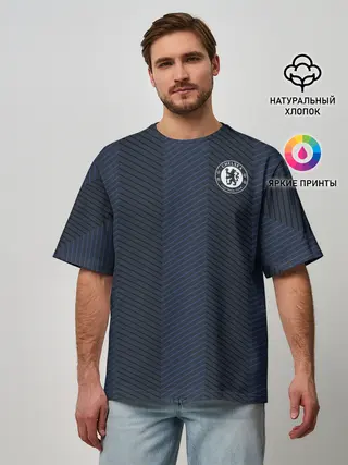 Мужская футболка оверсайз / FC Chelsea | Fresh