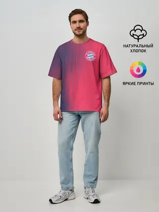 Мужская футболка оверсайз / FC Bayern Munchen