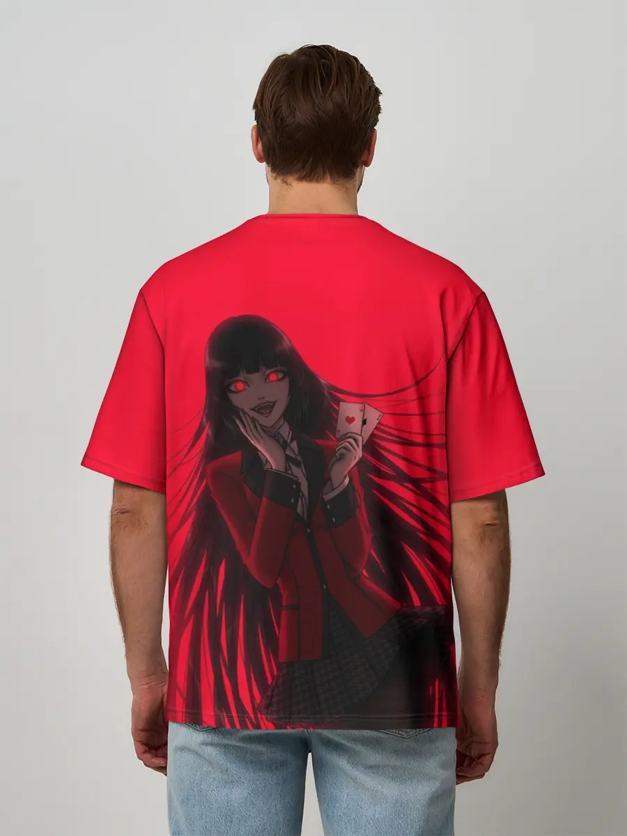 Мужская футболка оверсайз / ЮМЭКО | БЕЗУМНЫЙ АЗАРТ