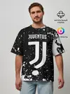 Мужская футболка оверсайз / JUVENTUS / ЮВЕНТУС