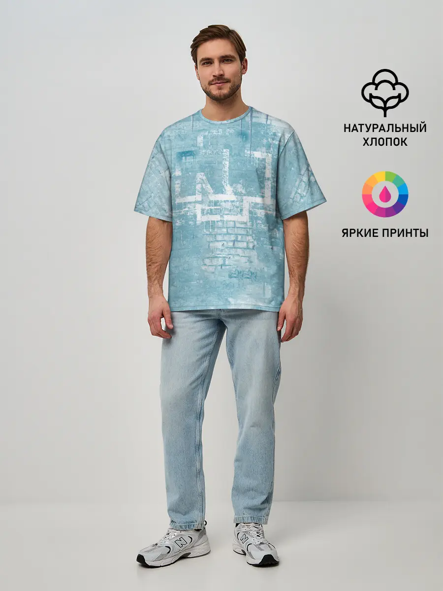 Мужская футболка оверсайз / Rammstein