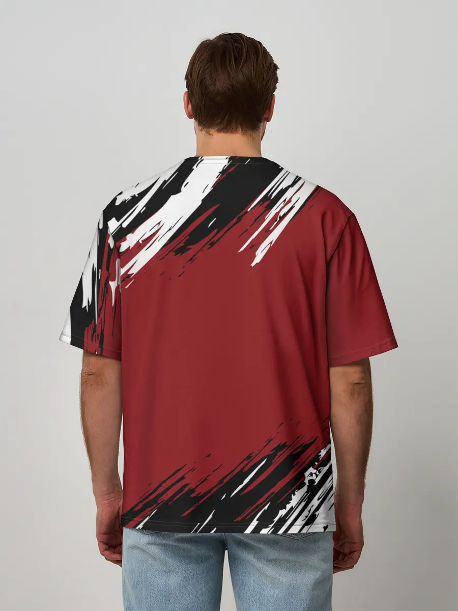 Мужская футболка оверсайз / ЙоРХа | Nier Automata