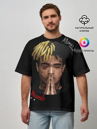 Мужская футболка оверсайз / XXXtentacion