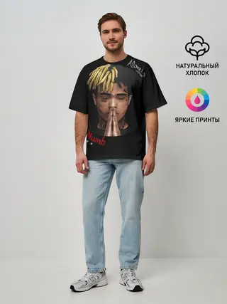 Мужская футболка оверсайз / XXXtentacion