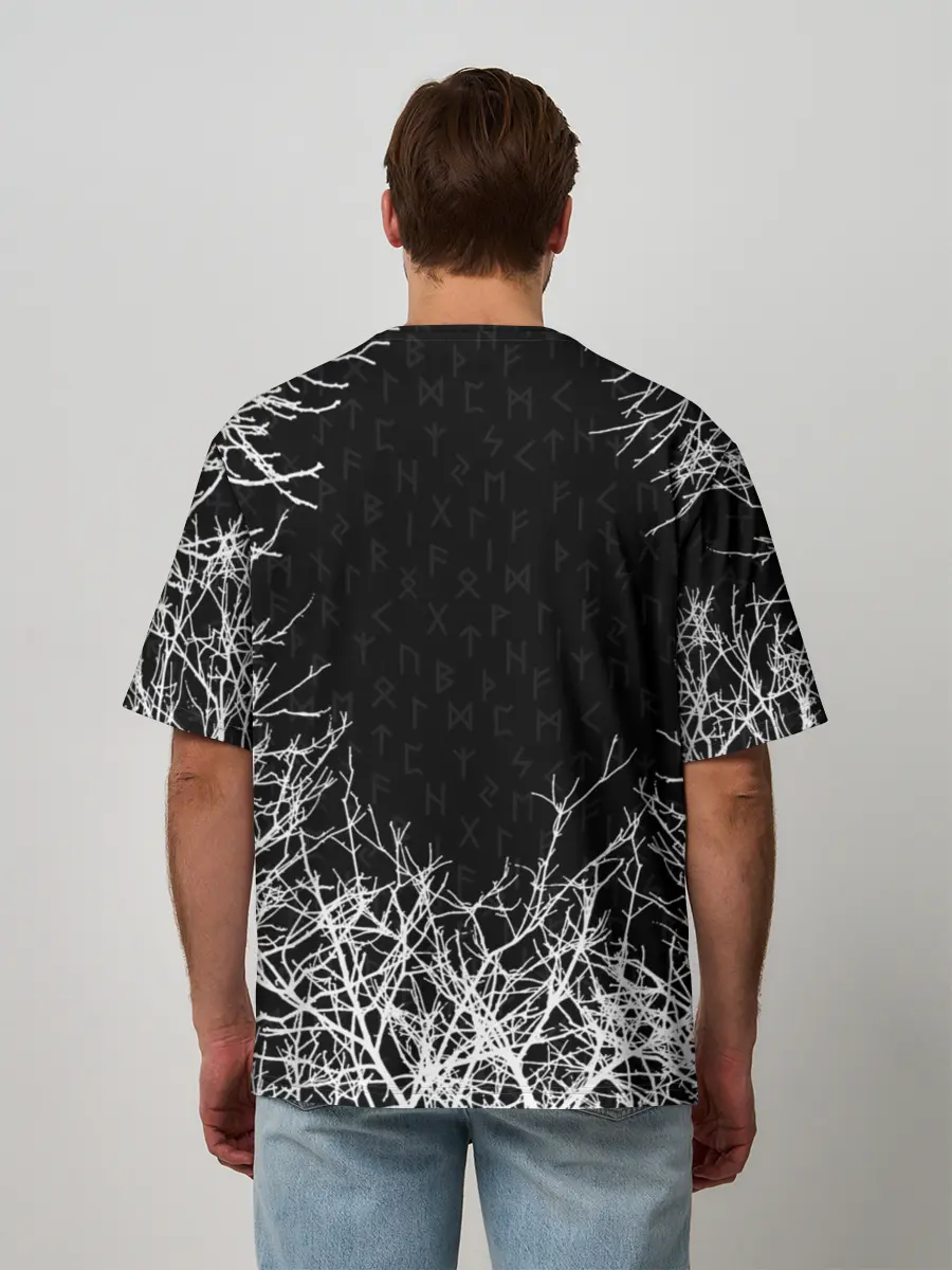 Мужская футболка оверсайз / ВИКИНГИ