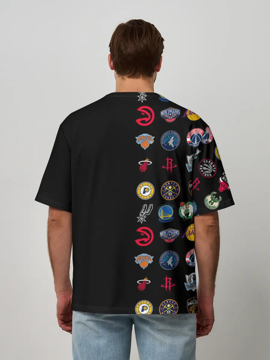 Мужская футболка оверсайз / NBA