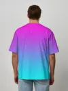 Мужская футболка оверсайз / NEON SPACE