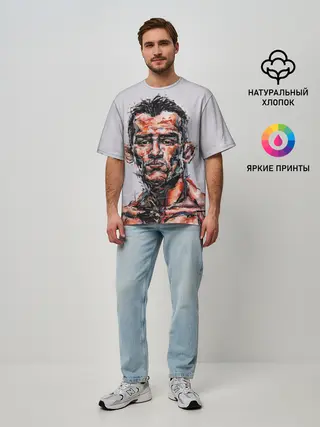 Мужская футболка оверсайз / Tony Ferguson