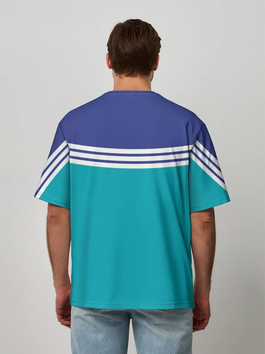 Мужская футболка оверсайз / Swimmer