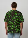 Мужская футболка оверсайз / MINECRAFT CREEPER