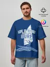 Мужская футболка оверсайз / Surf