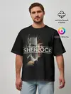 Мужская футболка оверсайз / Sherlock