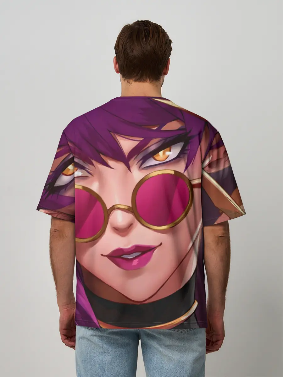 Мужская футболка оверсайз / Эвелинн