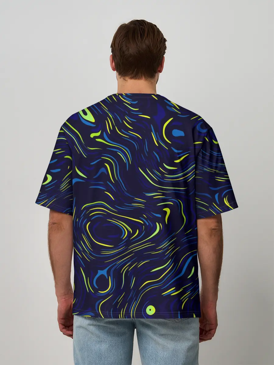 Мужская футболка оверсайз / Через тернии к звёздам