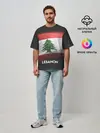 Мужская футболка оверсайз / LEBANON