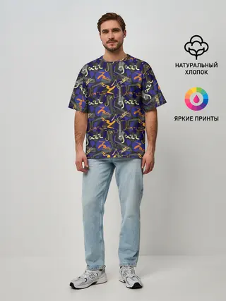 Мужская футболка оверсайз / Jazz