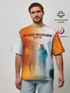 Мужская футболка оверсайз / Рик Декард и Кей BR2049