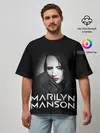Мужская футболка оверсайз / MARILYN MANSON