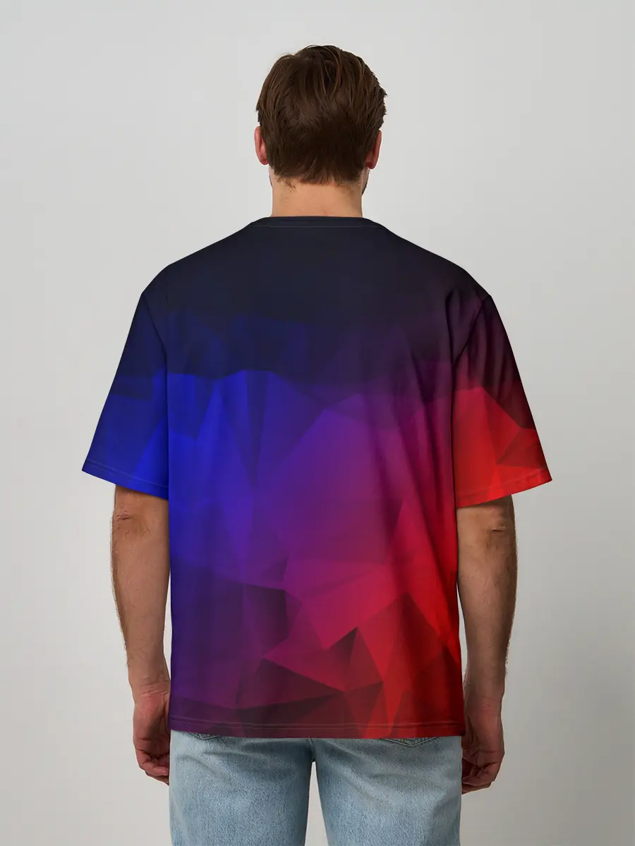 Мужская футболка оверсайз / CYBERPUNK 2077 | КИБЕРПАНК 2077