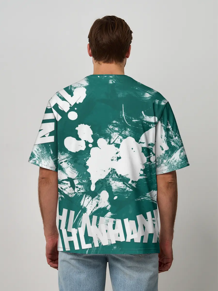 Мужская футболка оверсайз / Анахайм Дакс | Anaheim Ducks