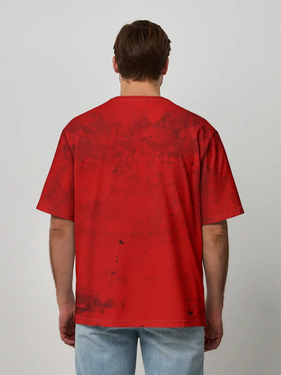 Мужская футболка оверсайз / Боец Баки / Baki the Grappler