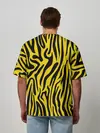 Мужская футболка оверсайз / Тигровые полоски