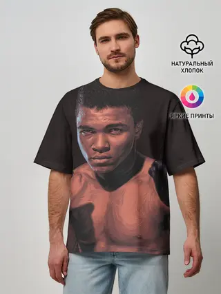 Мужская футболка оверсайз / Перед боем